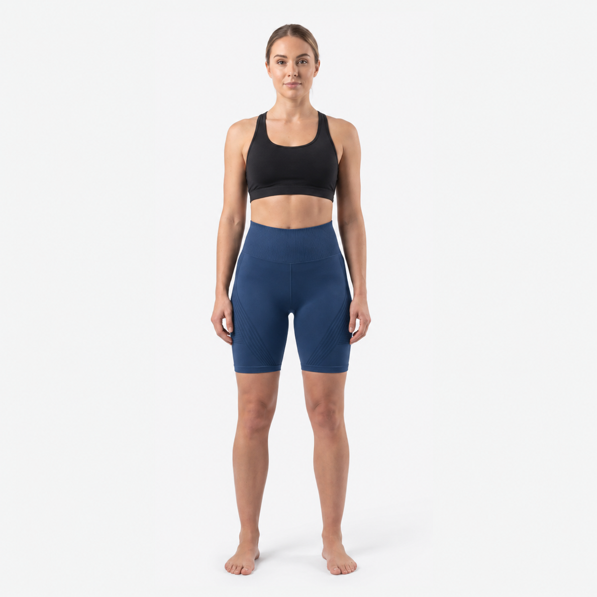 Short Sculptant 3D BELLFIT – Bleu (vue 1)