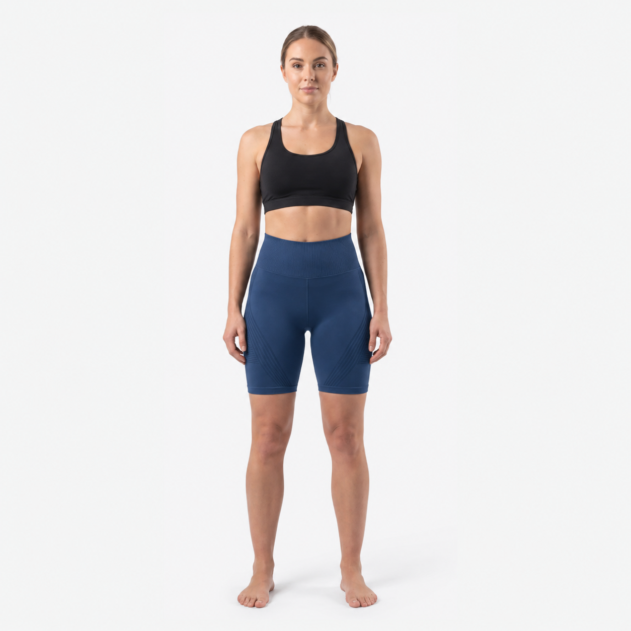 Short Sculptant 3D BELLFIT – Bleu (vue 1)
