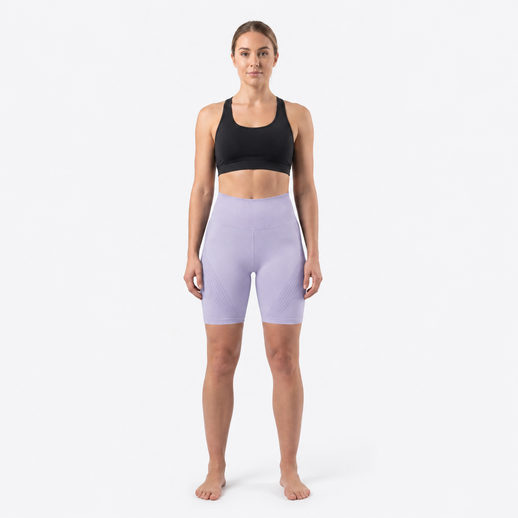 Short Sculptant 3D BELLFIT – Lavande (vue 1)