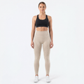 Legging Sculptant 3D BELLFIT – Beige (vue 1)