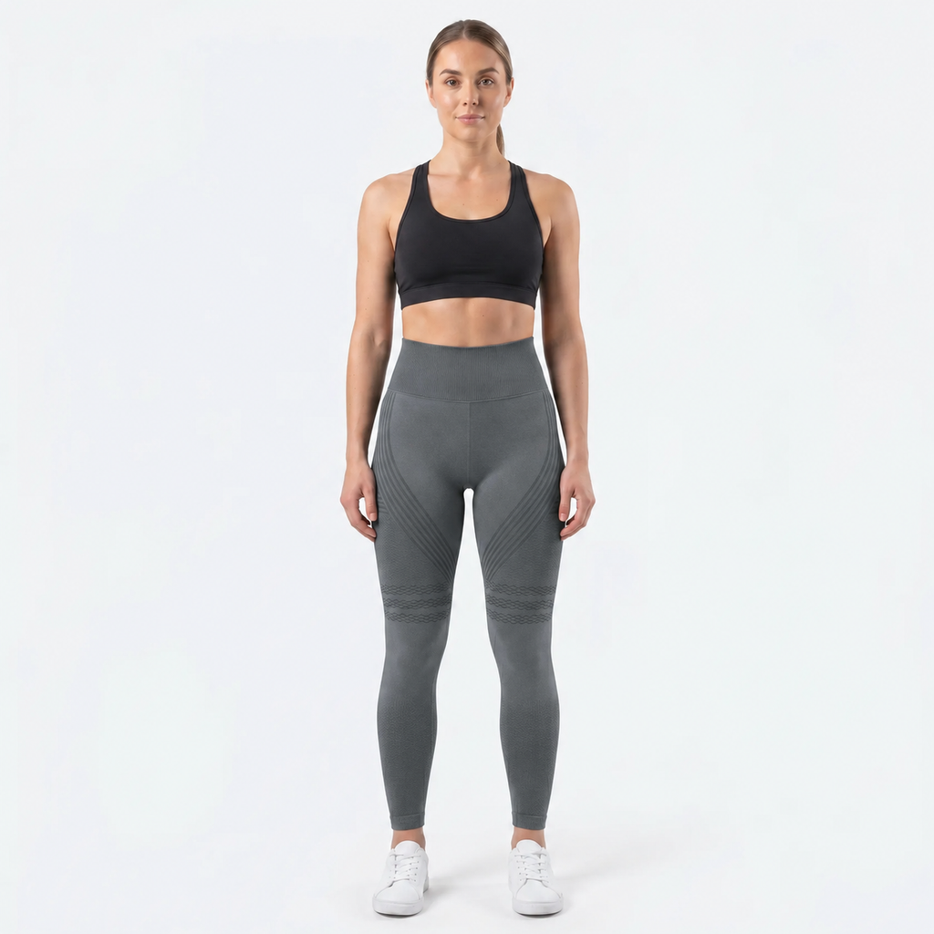 Legging Sculptant 3D BELLFIT – Gris